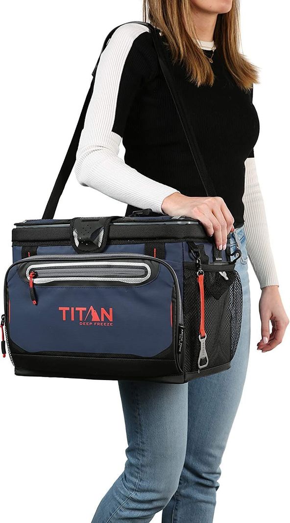 Cooler Deep Freeze 30 Latas Azul Titan-5