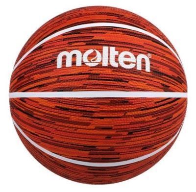 BALON DE BASQUETBOL MOLTEN BF1600 N° 7 ROJO BLANCO-0