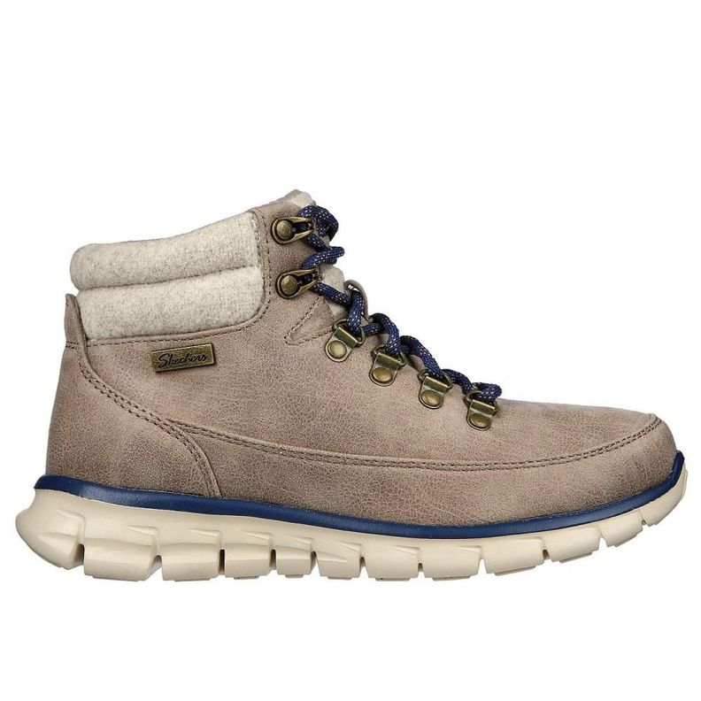 Botin Mujer Synergy Beige Skechers-0
