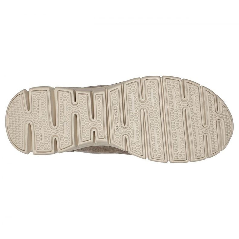 Botin Mujer Synergy Beige Skechers-3