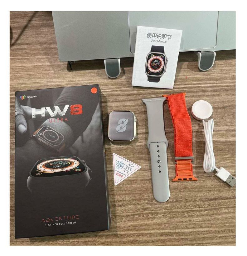 Reloj Inteligente Smartwatch Bluetooth HW8 ULTRA-1