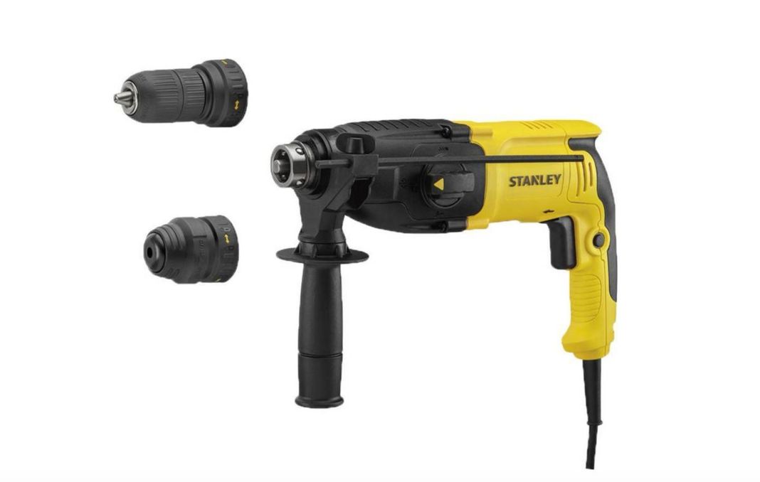 Rotomartillo Stanley Sds Plus 800 W 3.4 J + Mandril + Maleta-1