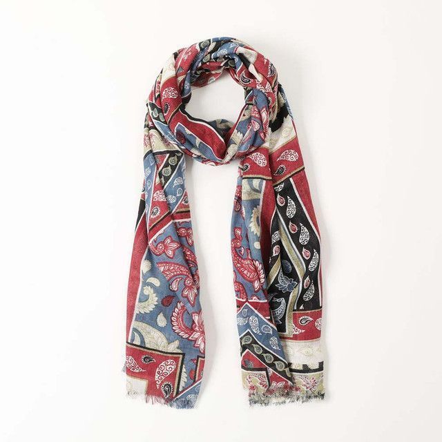 Pañuelo Estampado Rojo Patch i-D