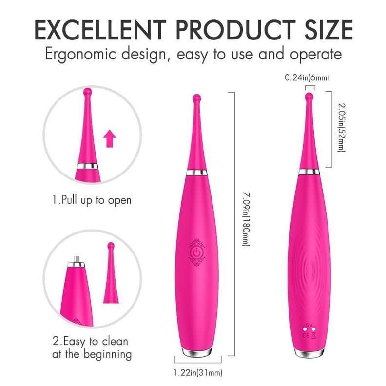 Sparkle Varita Masajeadora Vibrador Externa Juguete Fersex-7