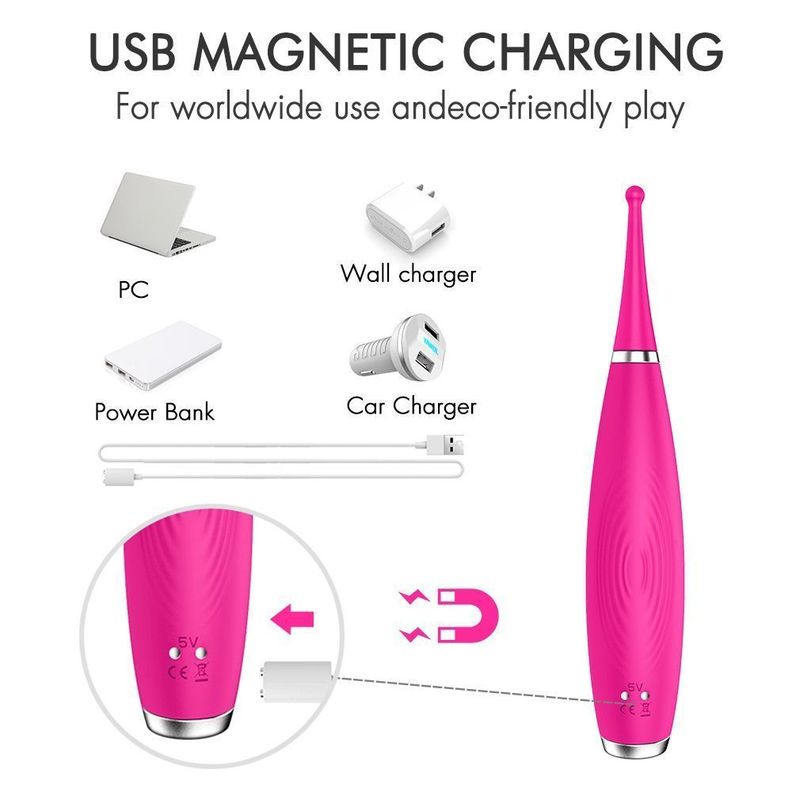 Sparkle Varita Masajeadora Vibrador Externa Juguete Fersex-5
