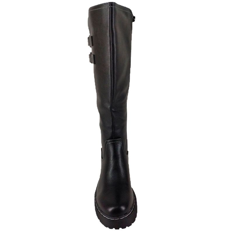 Bucanera para Mujer Taco Bajo Negro-4