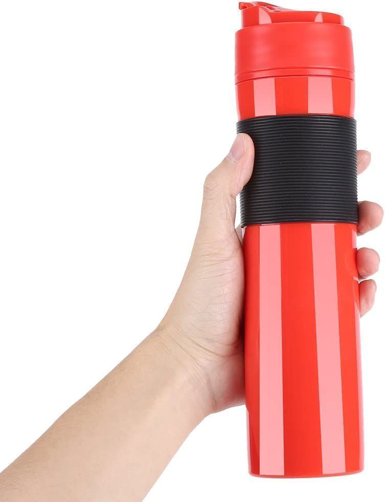 Termocafetera Portatil de Prensa Francesa CP03 Roja-0