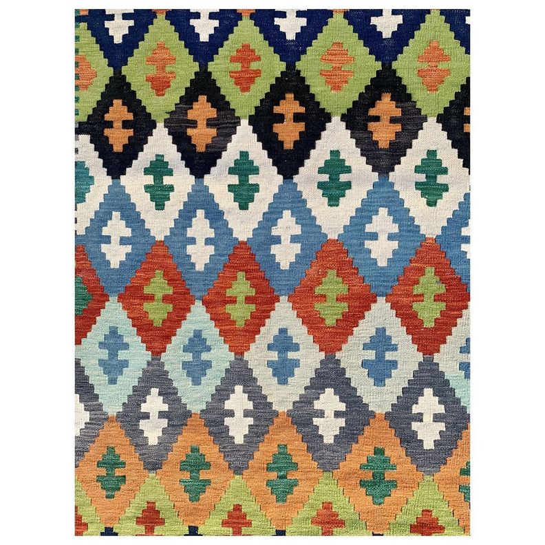 Alfombras Kilim Vegi 204 x 290 cm - Hecha a Mano-2