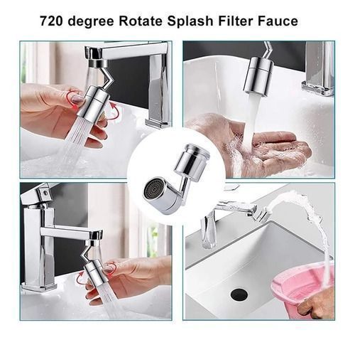 Grifo Llave Cocina Agua Adaptador Llave Lavaplatos 360º-1