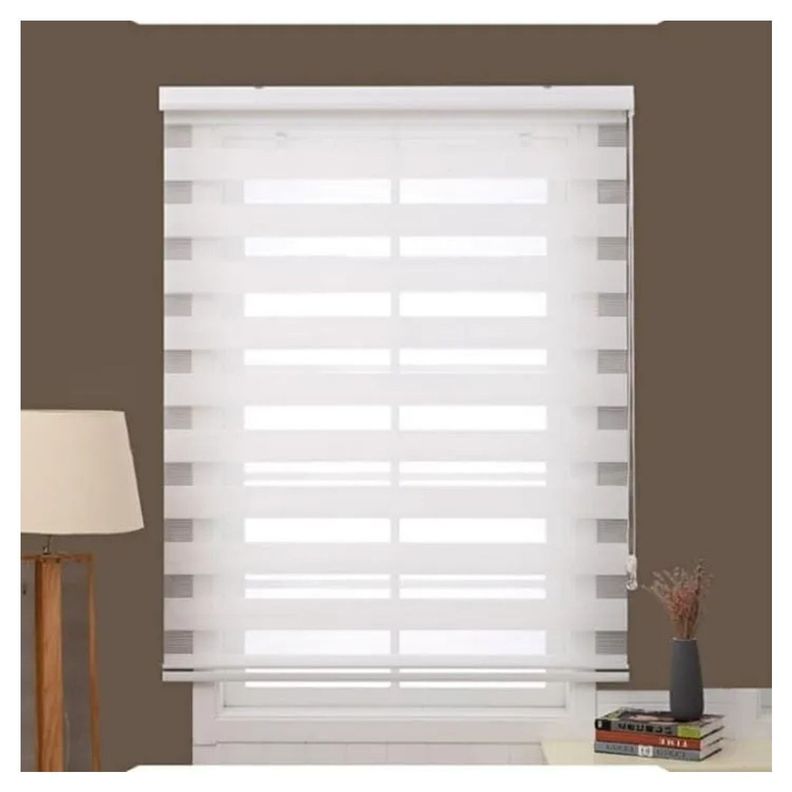 Cortinas roller blanco 160 cm X 200 cm-0