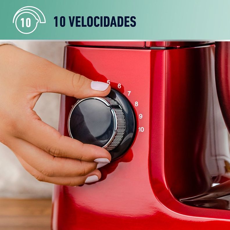 Batidora planetaria Oster® FPSTSMPL3R con 10 velocidades-2