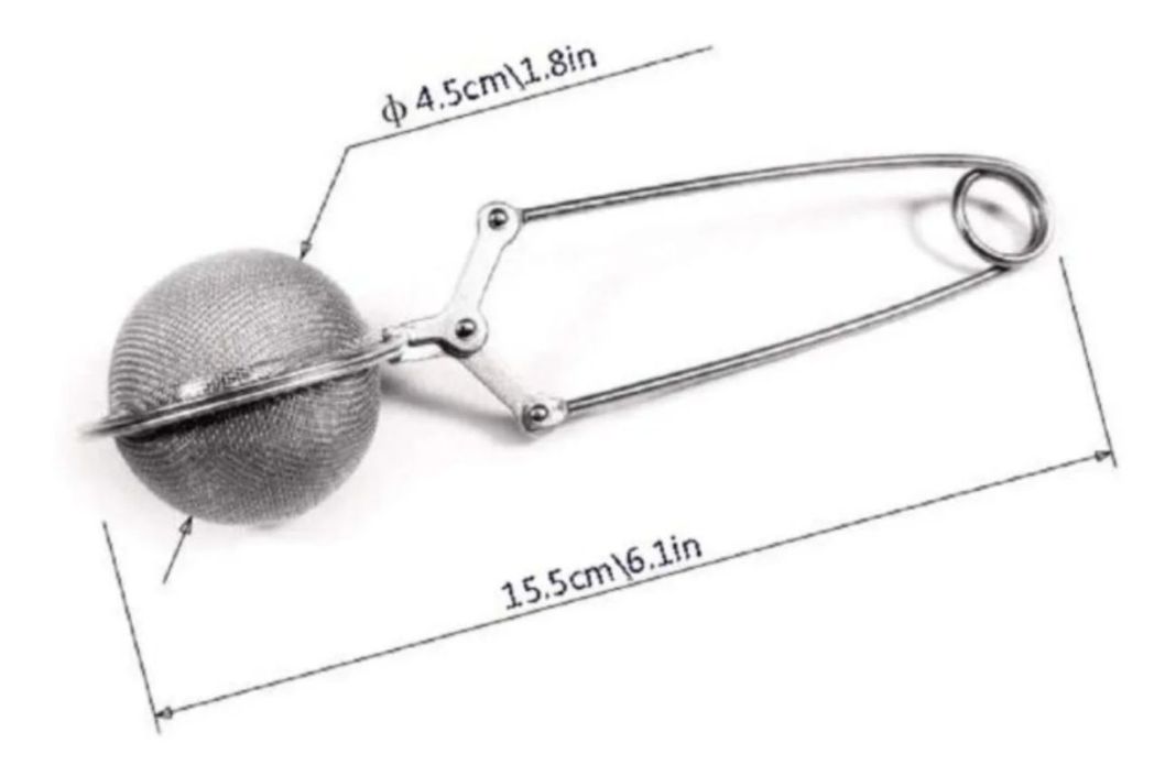 Colador Para Té Pinza Colador Infusión 4.5cm-1