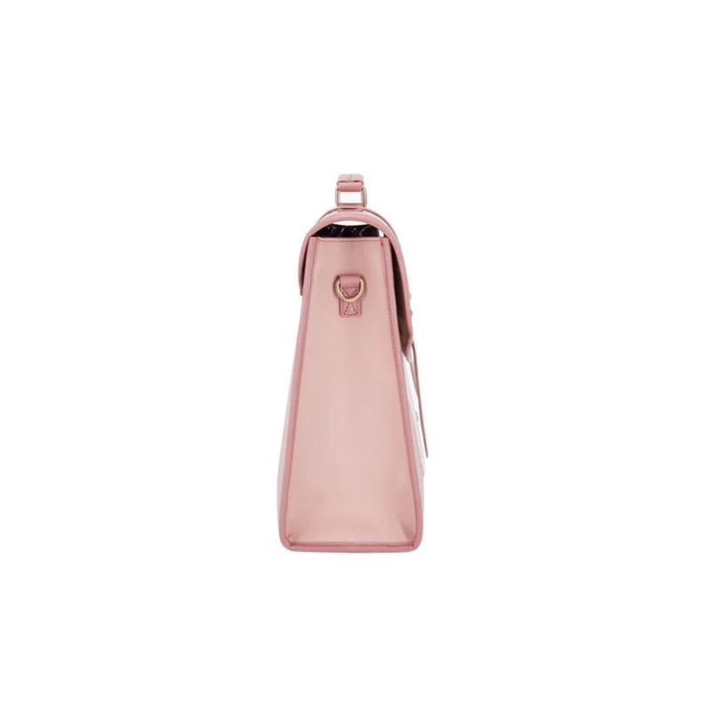Ecosusi - Maletín Vint Myosotis para 15.6" Rosado-1