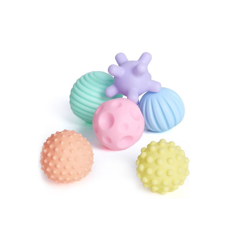 Pelotas Sensoriales Para Bebé Distintas Texturas-1