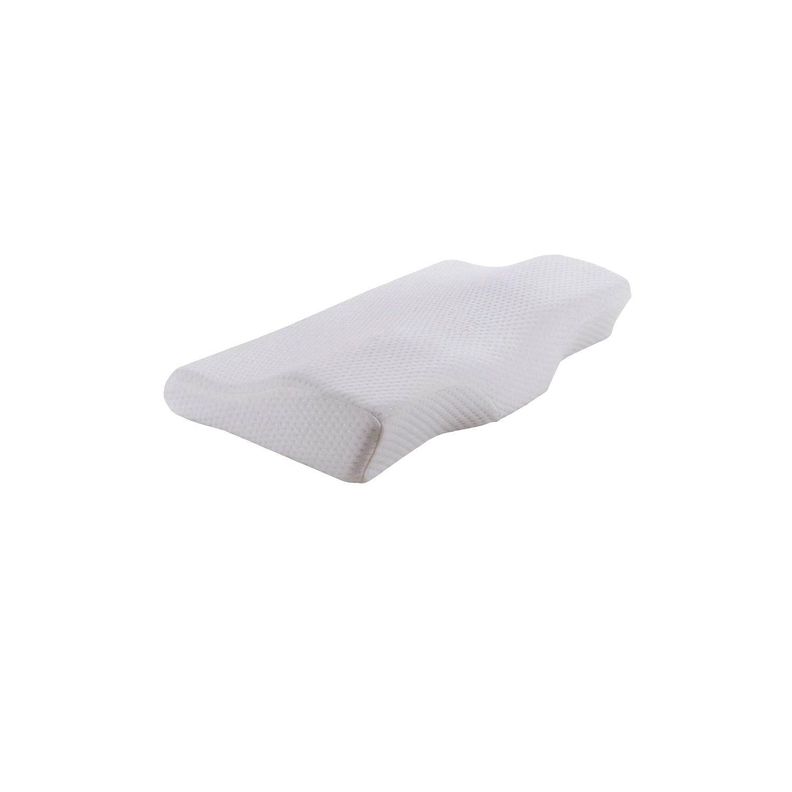 Almohada Viscoelastica Ergonómica Hipoalergénica 62cm-0