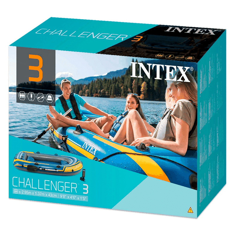 Bote Inflable Challenger 3 Set Capacidad 320 Kg-5