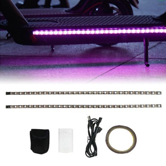 Luces Led Multicolor Scooter, Bicicleta, Moto-2