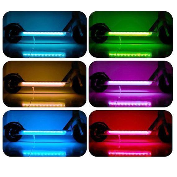 Luces Led Multicolor Scooter, Bicicleta, Moto-4
