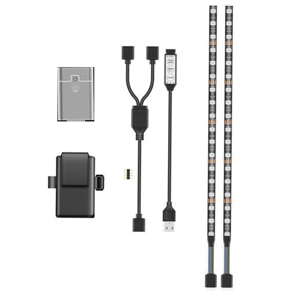 Luces Led Multicolor Scooter, Bicicleta, Moto-3