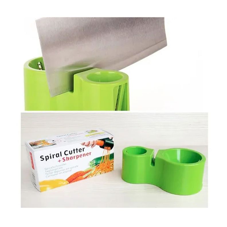 Cortador Verduras Espiral cocina  Multifunción Rallador  Afilador-1