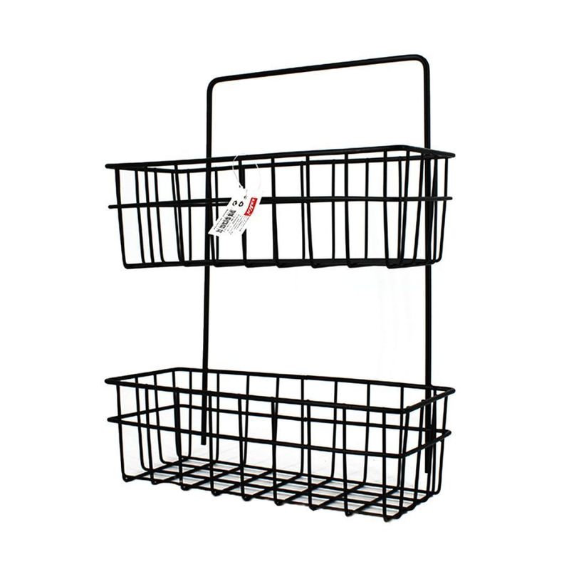 Estante Organizador de Ducha Metalico 34x26cm-0