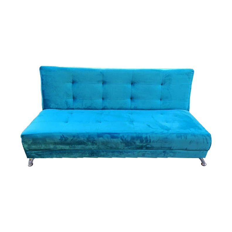 Futon Patagonia Calipso Felpa 2 Cuerpos Pmetal
