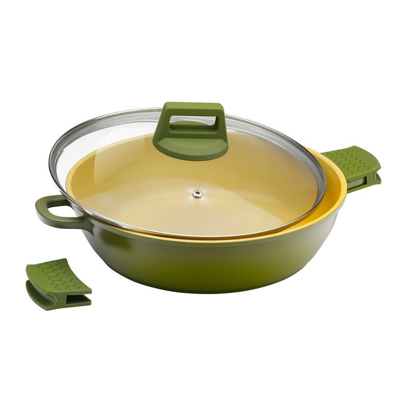 Cacerola de Aluminio Fundido 28 cm Olive-0