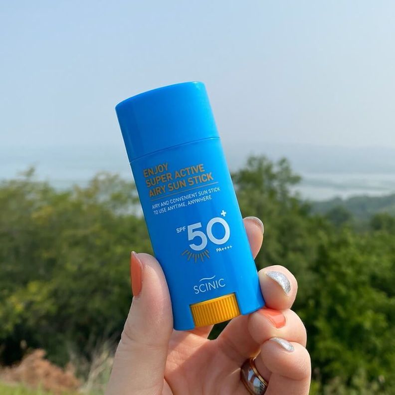 Bloqueador solar en barra SCINIC, de textura ligera, SPF 50+ PA-1