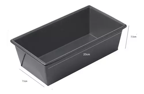 Molde Pan Molde Para Pan De Molde Rectangular Queque 20cm-2