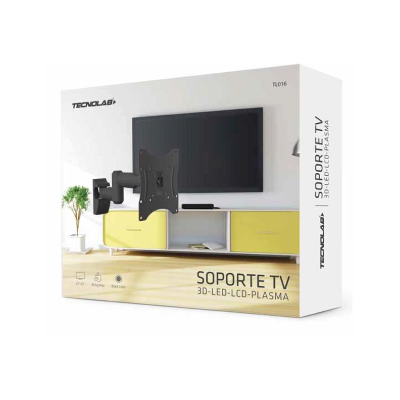 Soporte de TV 21 a 47 Pulgadas Giro 35 Grados Tecnolab-1