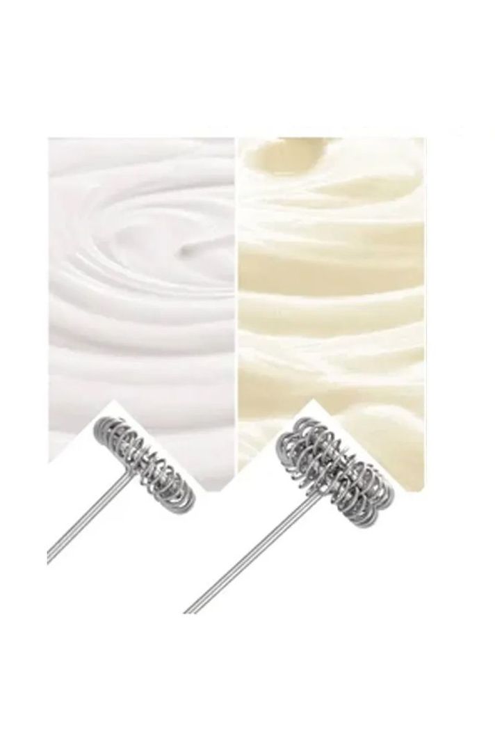 Mini Batidor Espumador De Leche Potente A Bateria-4