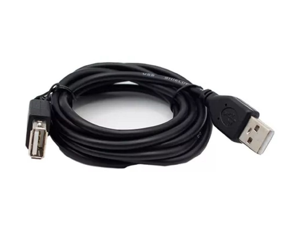 CABLE USB EXTENSION 2 MTS DBLUE NEGRO-0