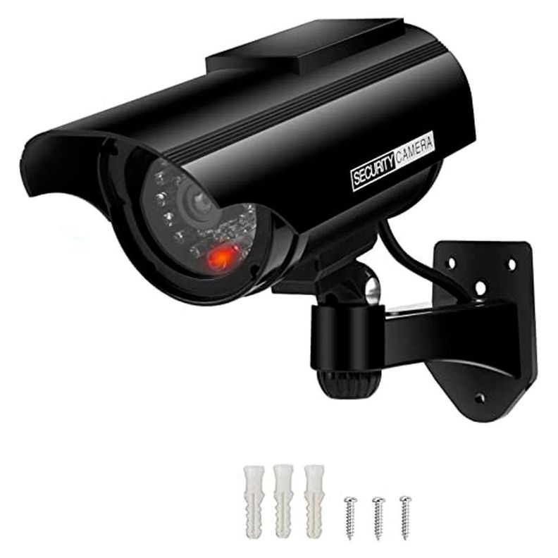 Camara De Seguridad Falsa Solar Dblue DBCAM901-1