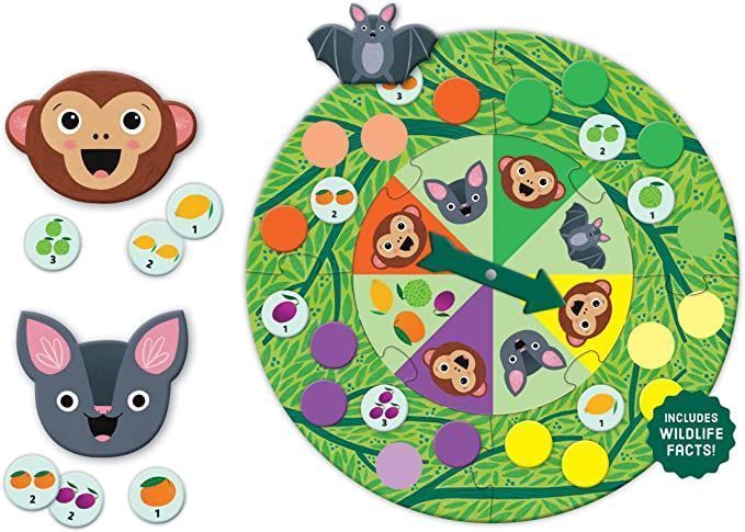 JUEGO DE MESA, FIESTA DE MONOS EN EL BOSQUE-1