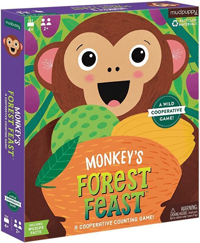 JUEGO DE MESA, FIESTA DE MONOS EN EL BOSQUE-0