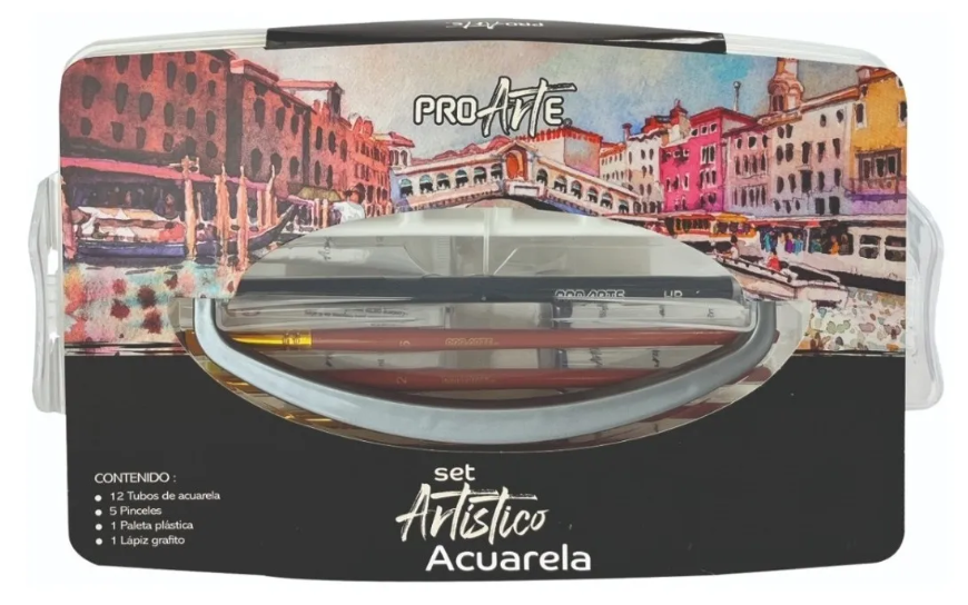 SET MALETIN ARTISTICO ACUARELA PROARTE-1