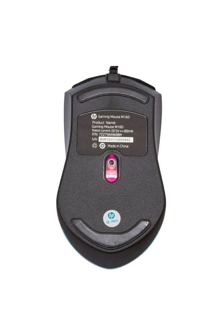 Mouse Gamer Hp Ergonómico 1000 Dpi Rgb-2