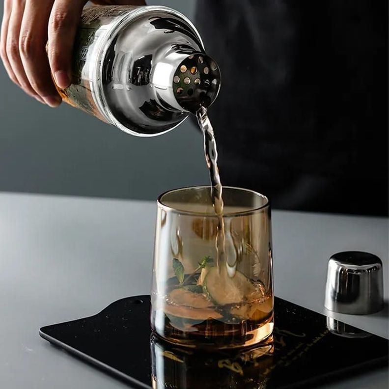 COCTELERA DE 450ML CON RECETAS IMPRESAS TRAGOS TRANSPARENTE-2