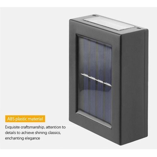 Pack 2 Lampara Solar de Pared Jardín Exterior Impermeable-1