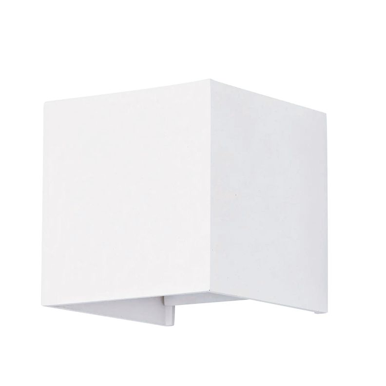Aplique LED Cuadrado 6w Blanco-0