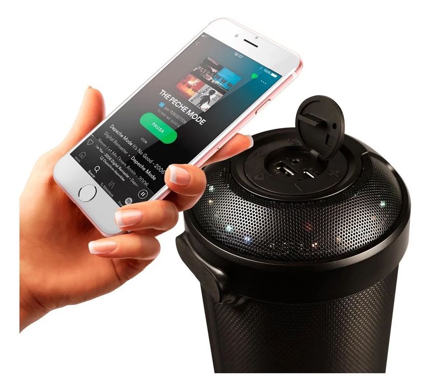 Parlante Portátil Bluetooth Master G Mgpantera-1