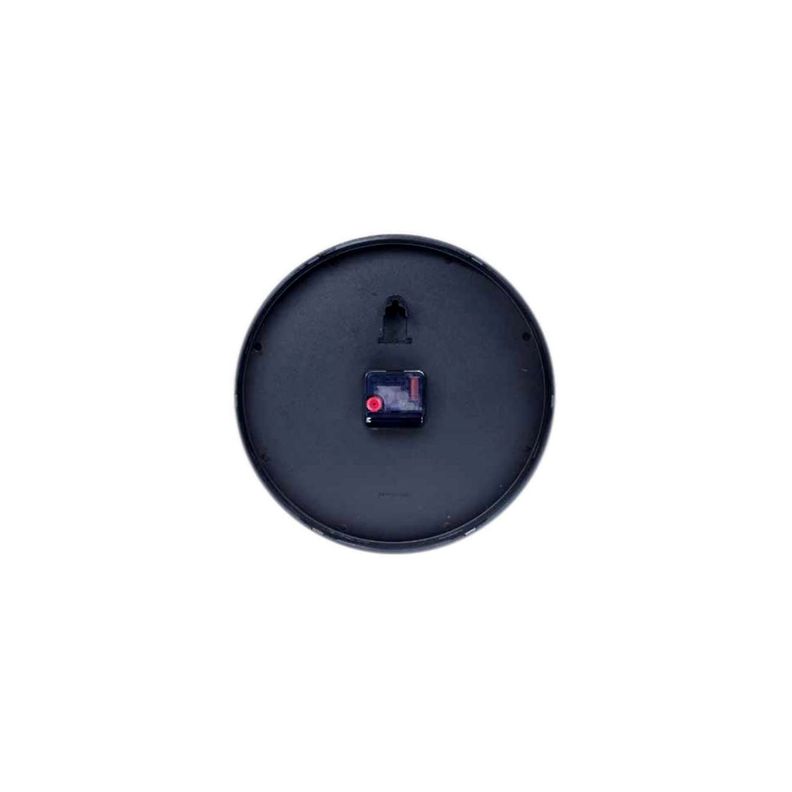 Reloj Para Pared De 15.7 Pulgadas Borde Café Oscuro - PuntoStore-1