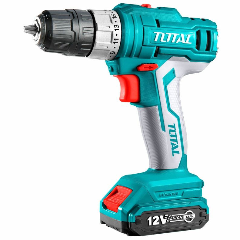TALADRO INALAMBRICO DE IMPACTO LITIO-ION 10MM 20V TOTAL-0