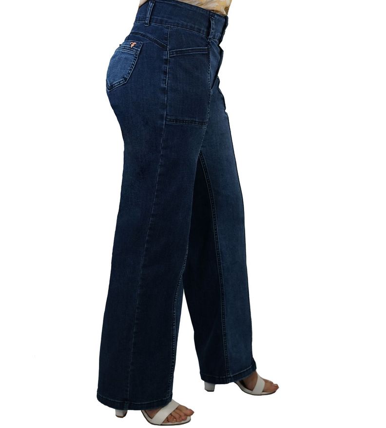Jeans wide leg t.a. bicolor-1