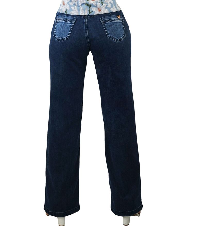 Jeans wide leg t.a. bicolor-2