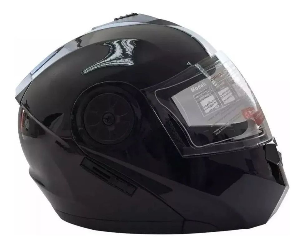 Casco Abatible Fgn Con Mica Transparente Y Gafas Polarizadas-1