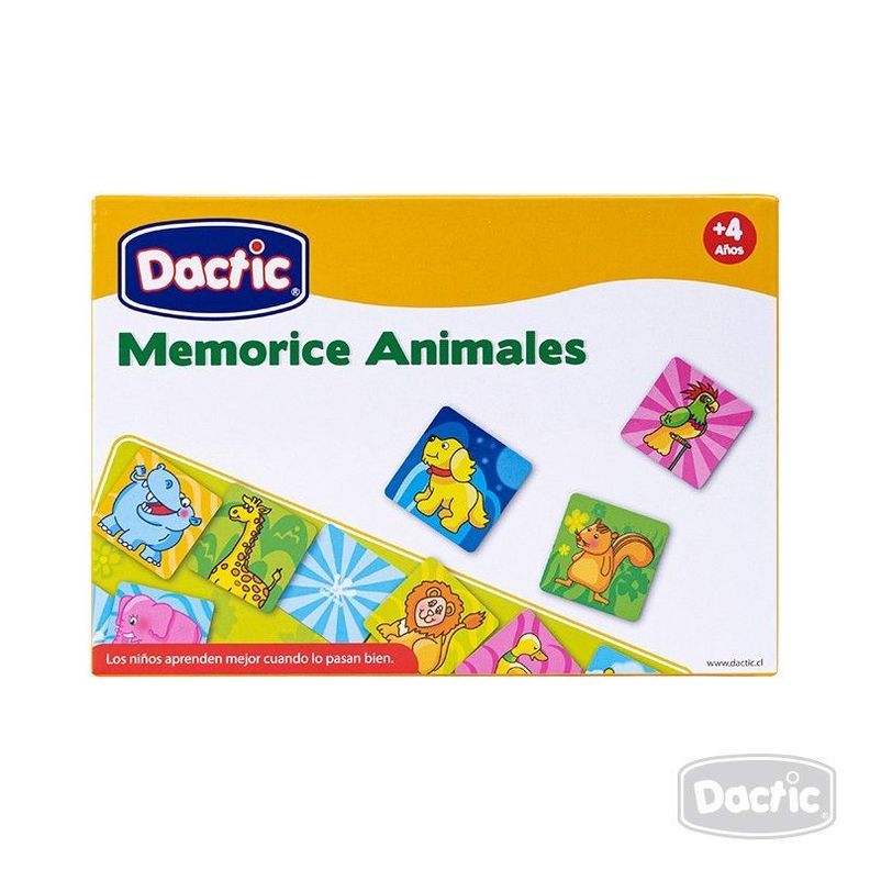 MEMORICE ANIMALES DE CARTON