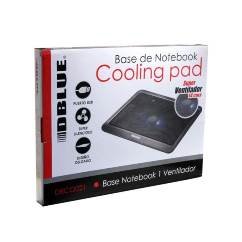 Base Ventilador Para Notebook USB Dblue-1