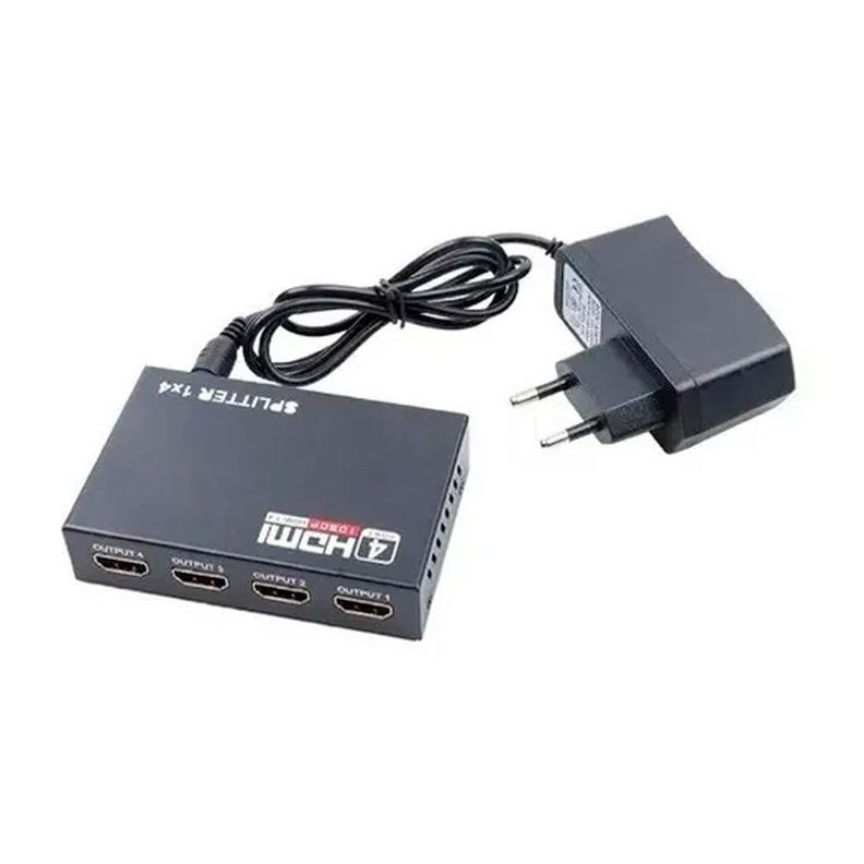 SPLITER ACTIVO HDMI 1X4 FASTLINK-2
