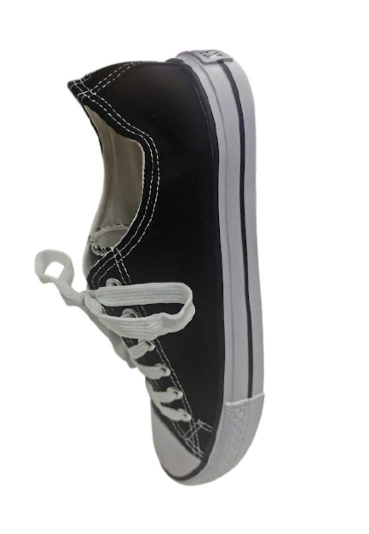 Zapatillas Lona Negro-2